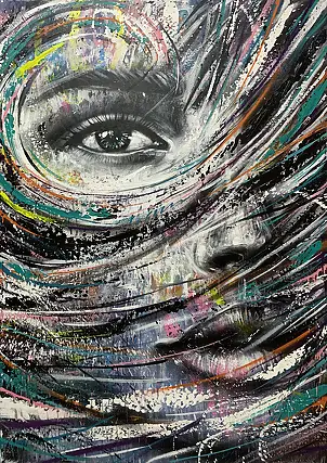 Szymon Hołubowski, , Acrylic painting - canvas, 100 x 140