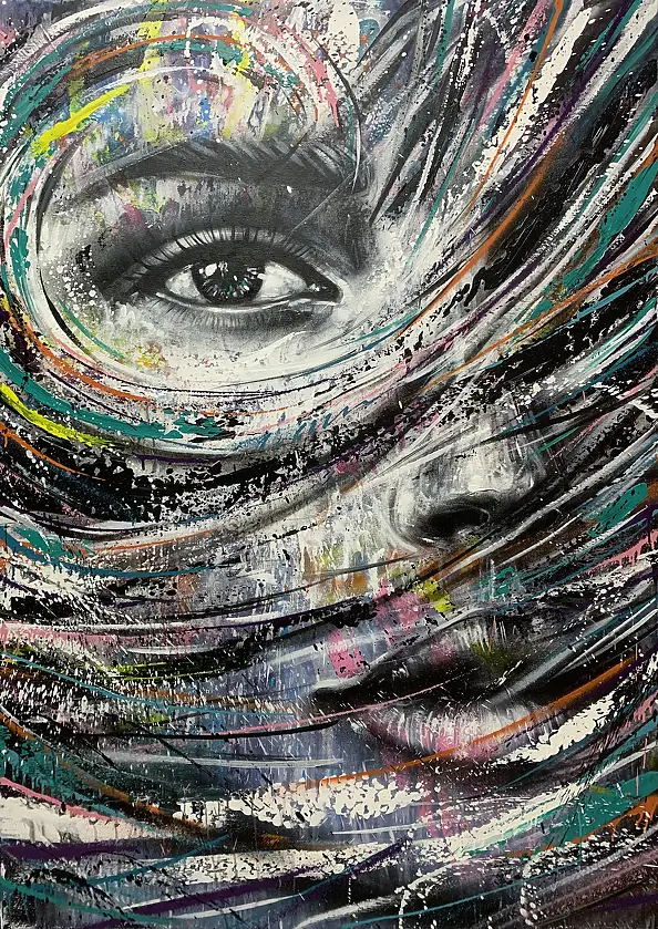 Szymon Hołubowski, , Acrylic painting - canvas, 100 x 140