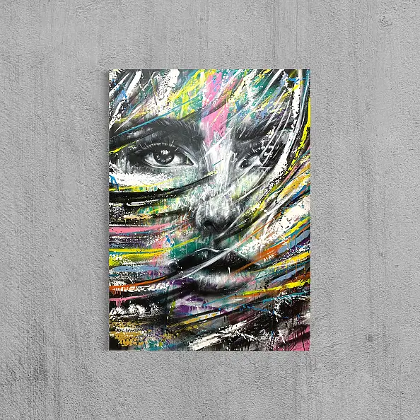 Szymon Hołubowski, AURA 21, Obraz akrylowy - płótno, 100 x 140
