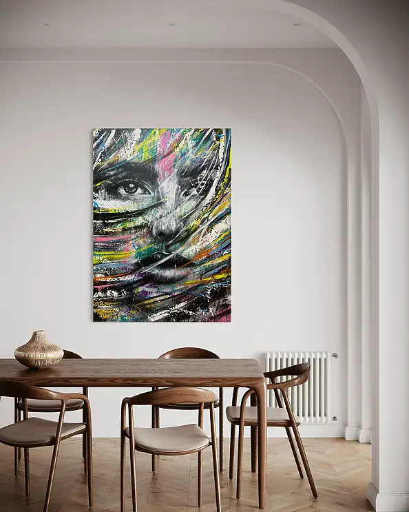 Szymon Hołubowski, AURA 21, Obraz akrylowy - płótno, 100 x 140