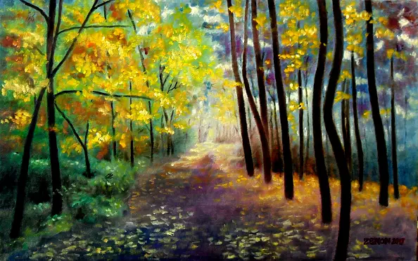 Zenon Różycki - AUTUMN IN MARYSIN