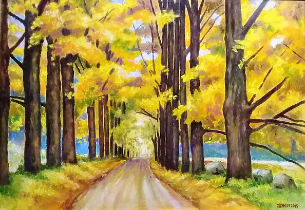 Zenon Różycki - AUTUMN IN VERMONT