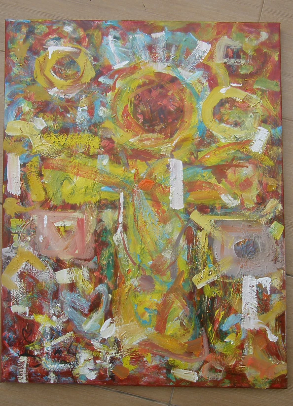 Eryk Maler - Ankh, 60x80, 2024