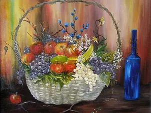Ewelina Ozóg - Kosz z owocami