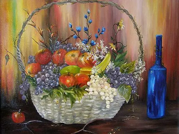Ewelina Ozóg - Basket with fruits