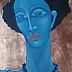 Anna Mazurek Sierocka - Blue woman