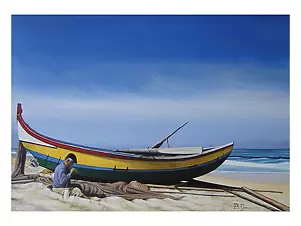 Bruno Greco - Boat and fisherman