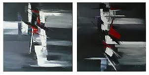 Dorota Łaz - SZARA ABSTRAKCJA