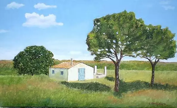 Luigi Abbattista - House between the pines
