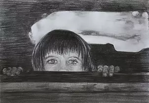 Agnieszka Kurlenda - A KUKU rysunek ołówkiem