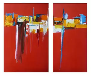 Dorota Łaz - CZERWONA KOMPOZYCJA