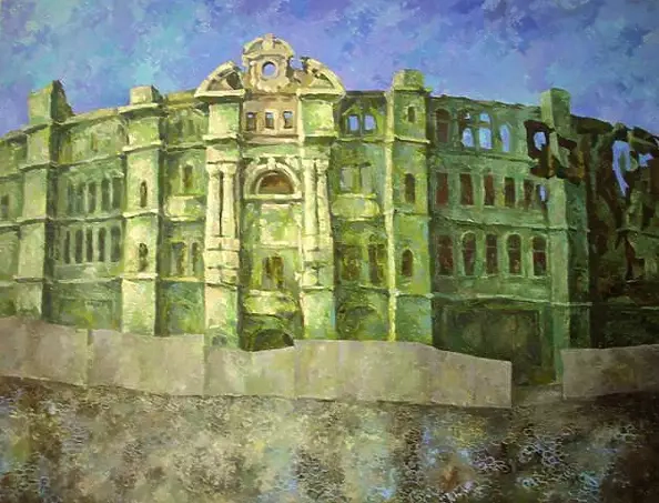 Sonia Pajgert - Ruined house ...