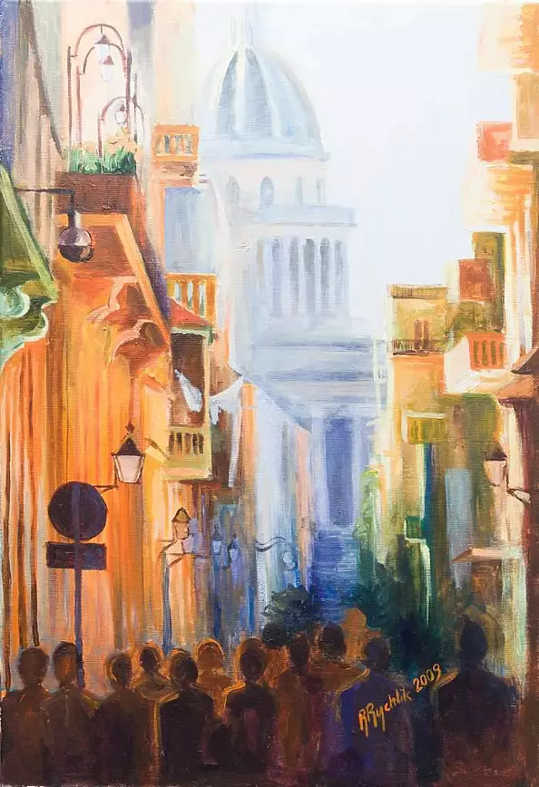 Renata Rychlik - Ulica w Hawanie