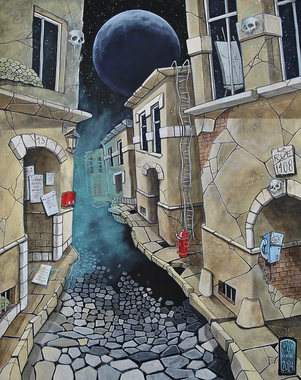 Dariusz Franciszek Różyc - ''A TRIBUTE TO LOVECRAFT'S'' series ''Not so faraway..''