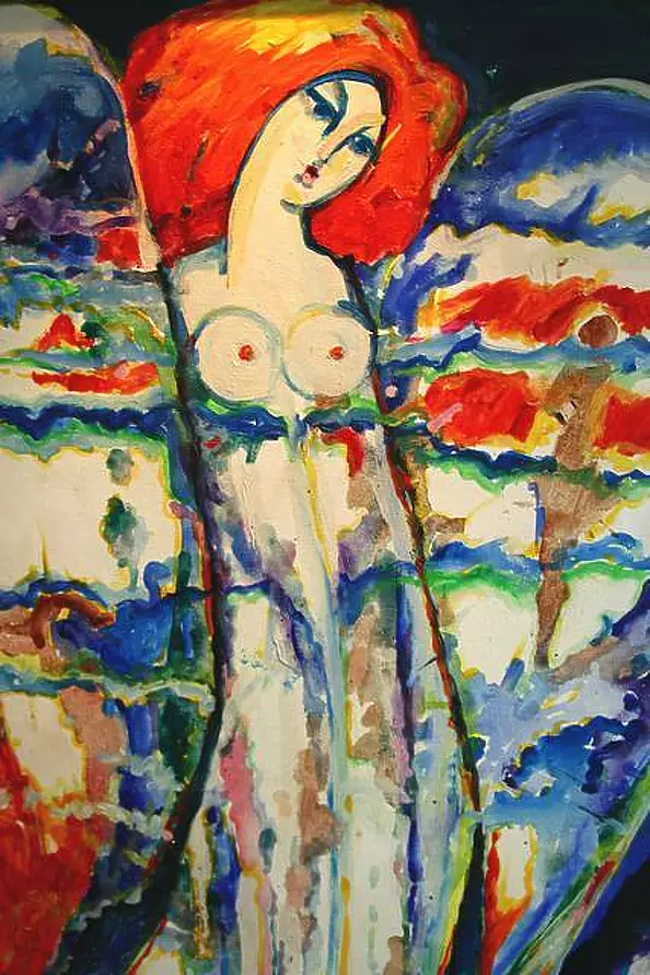 Eugeniusz Molski - Kobieta Anioł