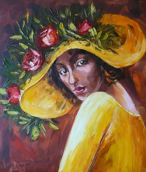 Dorota Łaz - ŻÓŁTY KAPELUSZ