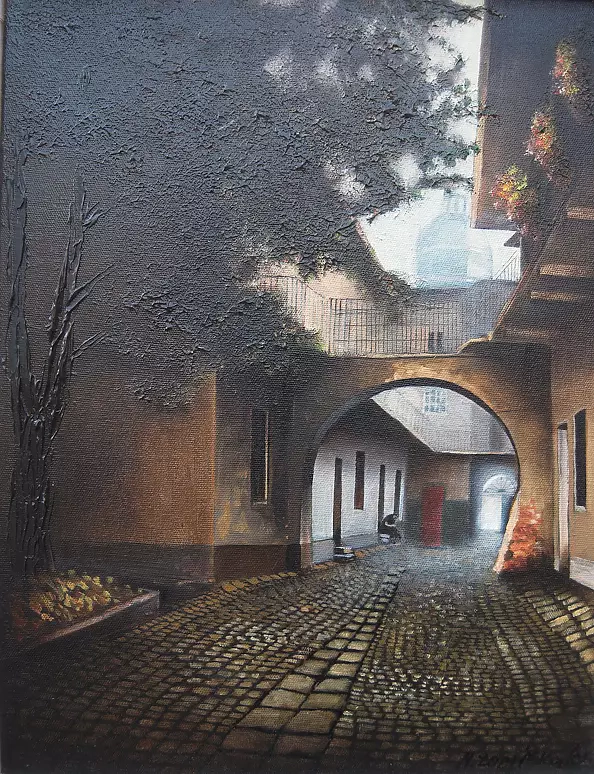 Jacek Łoziński - Podwórko w pionie II