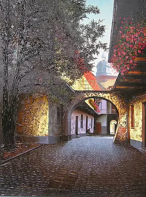   - Yard vertically and