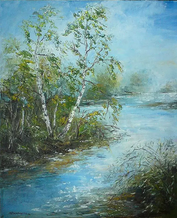 Maria Roszkowska - bend of the river
