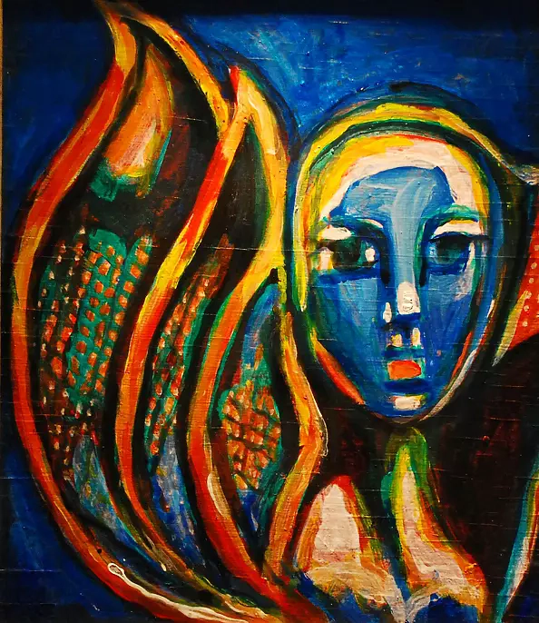 Eugeniusz Molski - Błękitny renesansowy