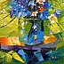 Olha Darchuk - Букет луговых голубых цветов
