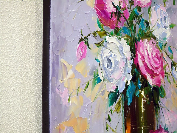 Olha Darchuk - A bouquet of morning roses