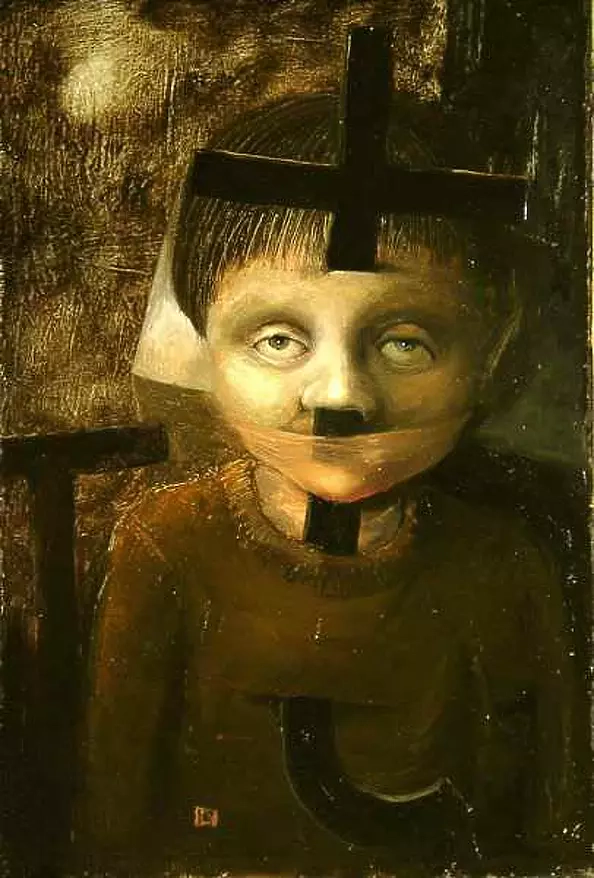 Krzysztof Iwin - Boy with letter