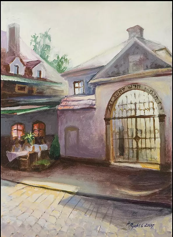 Renata Rychlik - Café at the synagogue