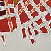 federico cortese, A city divided, Obraz olejny - papier, 35 x 30