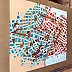 federico cortese, A city divided, Obraz olejny - papier, 35 x 30