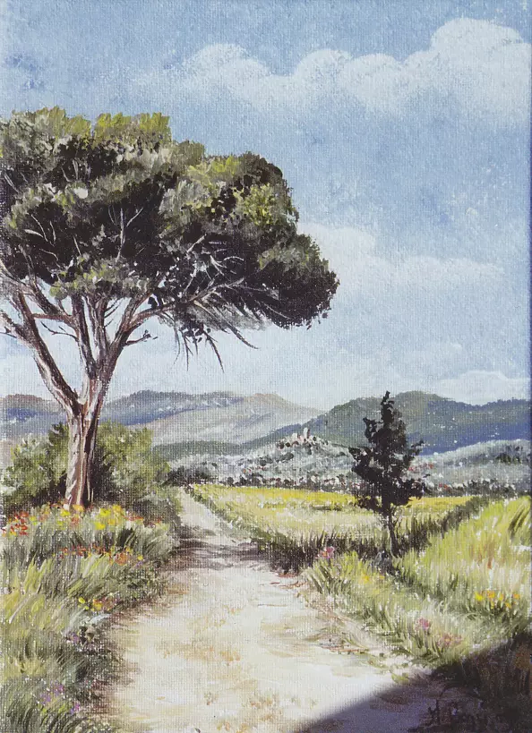 Maria Roggi - Wieś pokryta kwiatami