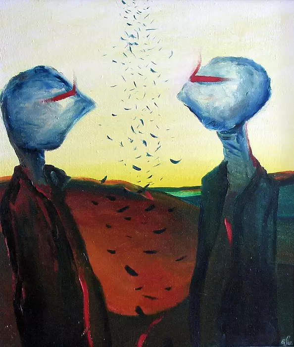 Edward Siekierzyński - Diptych: Akmil and humpbacked