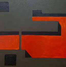 Joanna Mrozowska, завод, Акрилова картина - холст, 100 x 90