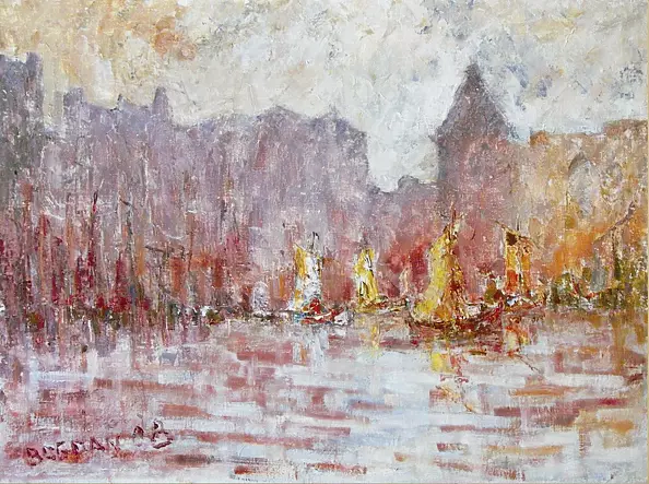 Piotr Bogdan - Rybackie pobrzeże