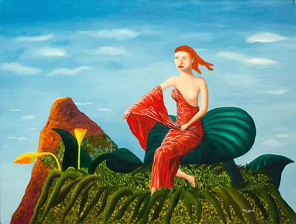 Rafał Huczek - In the dream flower blooms