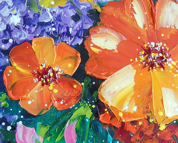 Olha Darchuk - A gentle melody of flowers