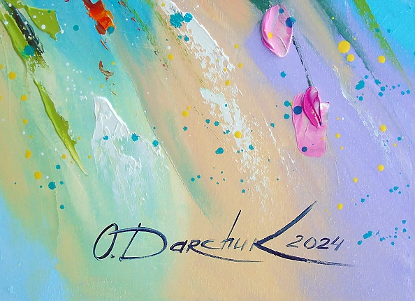 Olha Darchuk - A gentle melody of flowers