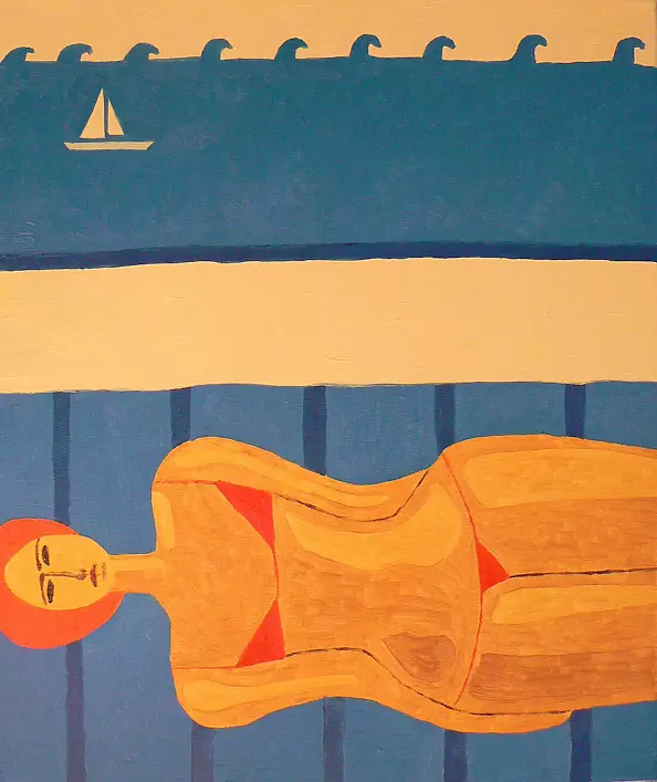 Monika Stasiak - Girl with beach