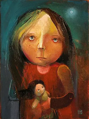 Krzysztof Iwin - Girl with Gil