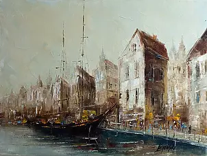 Marek Langowski - Port w Gdyni XIX w.