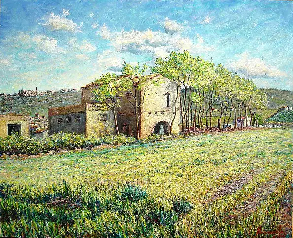 Fabio Masciangelo - Cottage in the countryside, spring