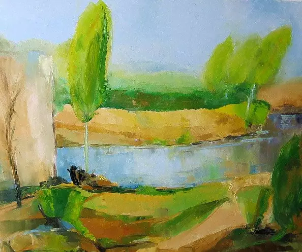 Anna Wąsikiewicz - Landscape Gołaszewo