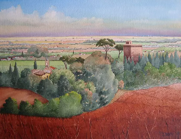 Silvano Drei - Pejzarz Romanii