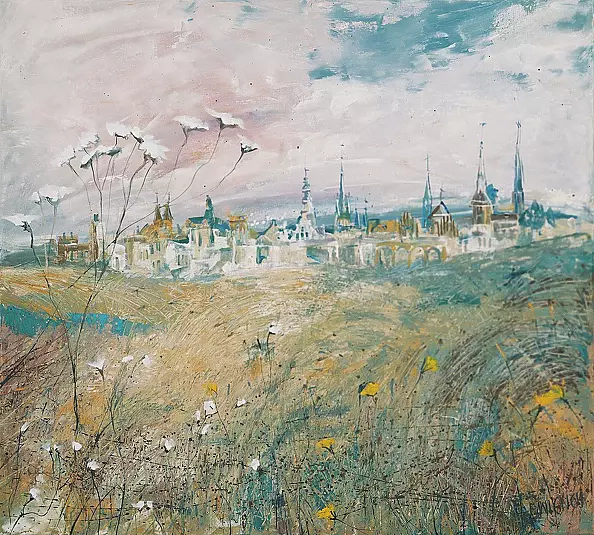 Julita Wiench - Pejzaż ze złocieniem