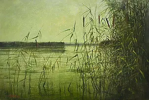  - Landscape with reeds