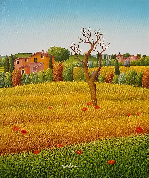 Cesare Marchesini - Tree without leaves
