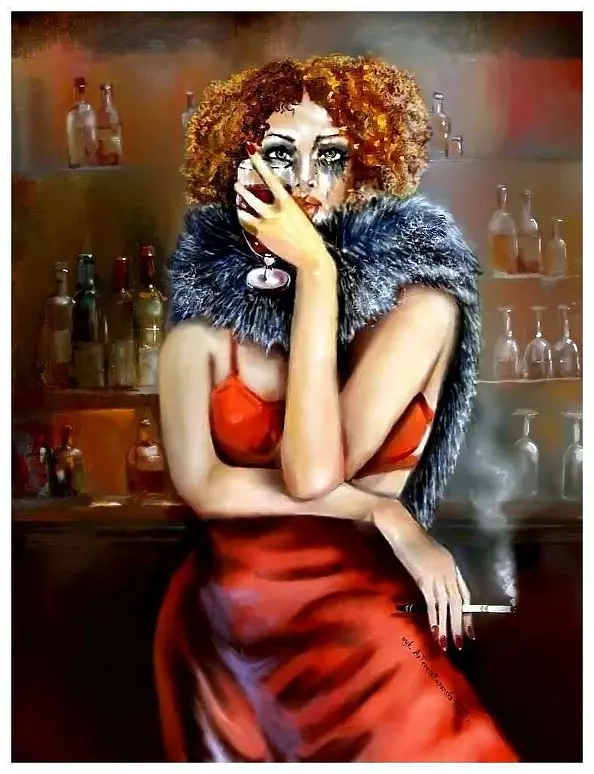 Teresa Kopańska - And the tears fly by themselves.