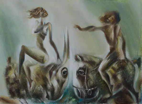 Simakov Vladimir - A man and a woman