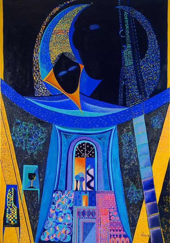 Sarka Mrazova Cagliero - Mask and face