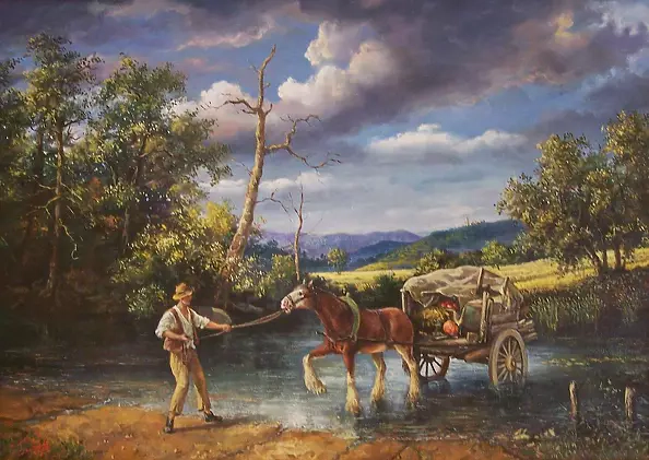 Angelo Timpanaro - Ugrzęźnięty wóz